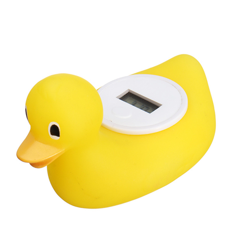 Digital Baby Bath Duck Thermometer Water Sensor Safety Floating Toy Bathroom Fun Kid