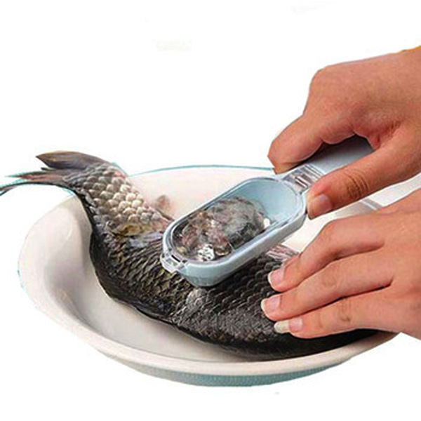 Scraping Scales Fish Device Creative Scraping Scales Brush Device Kitchen Cooking Tools 