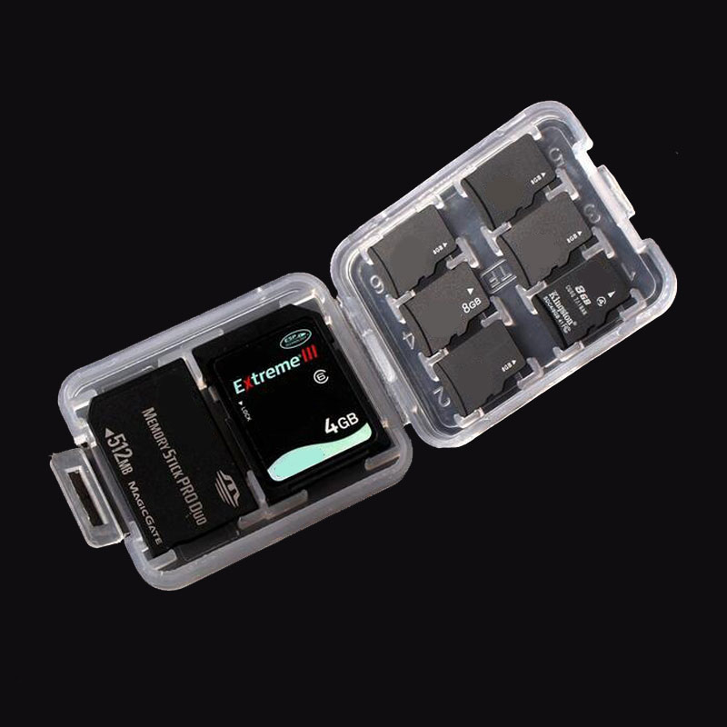 Memory Card Storage Box Case Organizer for Micro SD Card 