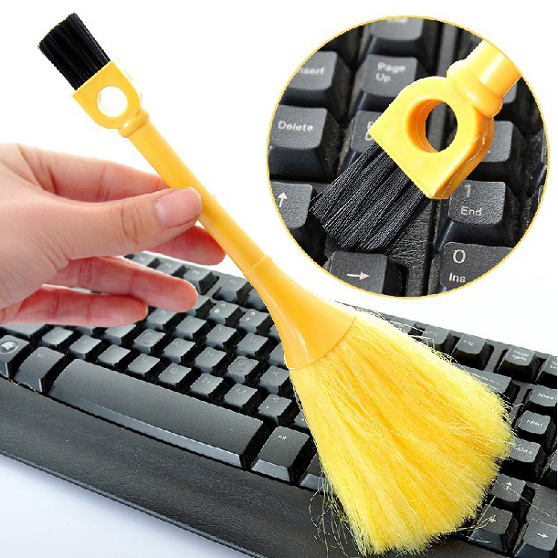 Multi-Function Mini Keyboard Anti-Static Dust Brush Desktop Sweeper Cleaning Home