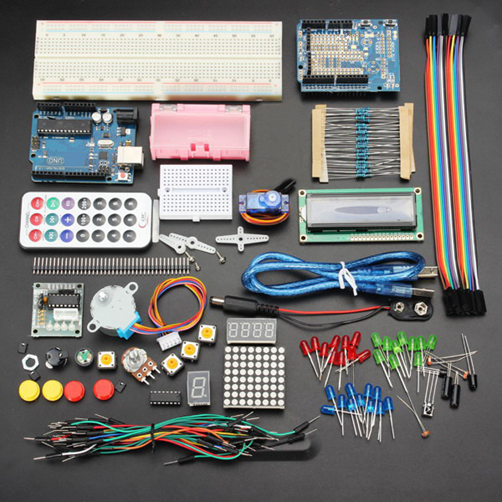 Geekcreit UNO R3 Basic Starter Learning Kit No Battery Version For Arduino