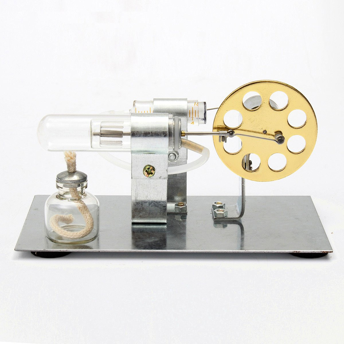 DIY Mini Hot Air Stirling Engine Model Engine Model Science Toy Learning Teaching