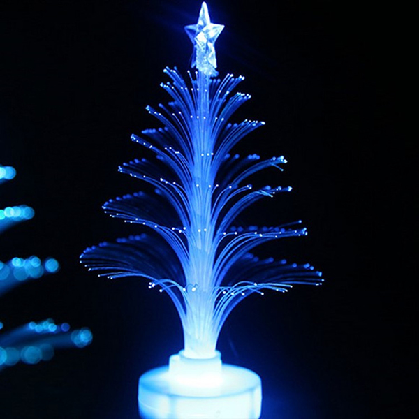 LED Fiber Optic Christmas Tree Light For Festival Party Decoration Decor Night Light