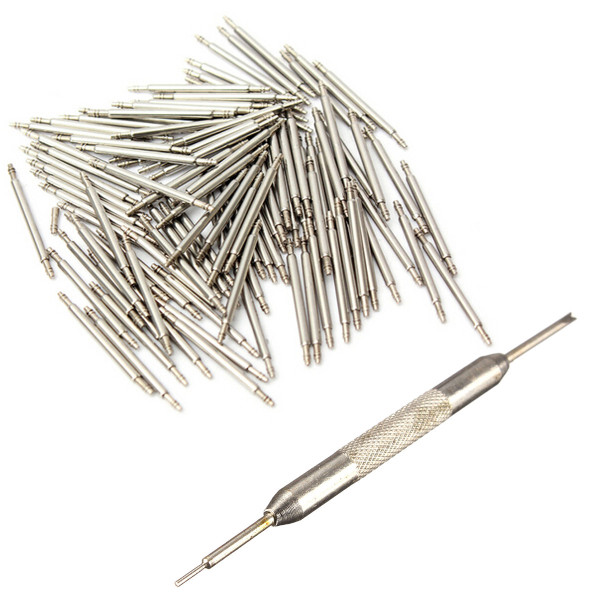 108Pcs 8mm to 25mm Watch Band Spring Bar Strap Link Pins Remover Tool