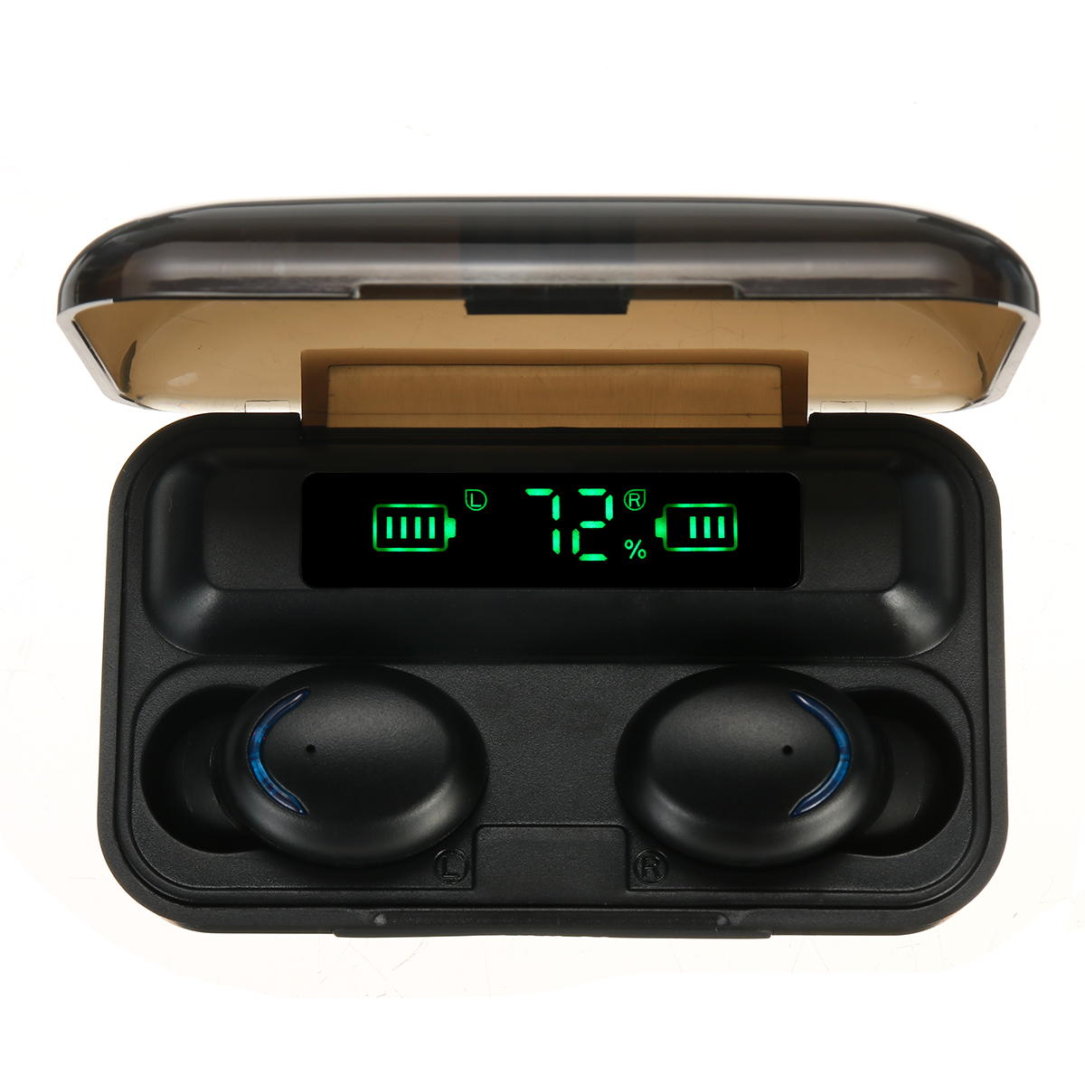 TWS bluetooth 5.0 Earphone Smart Touch 4500mAh Power Bank Mini Earbuds IPX7 Waterproof Headphone with Mic