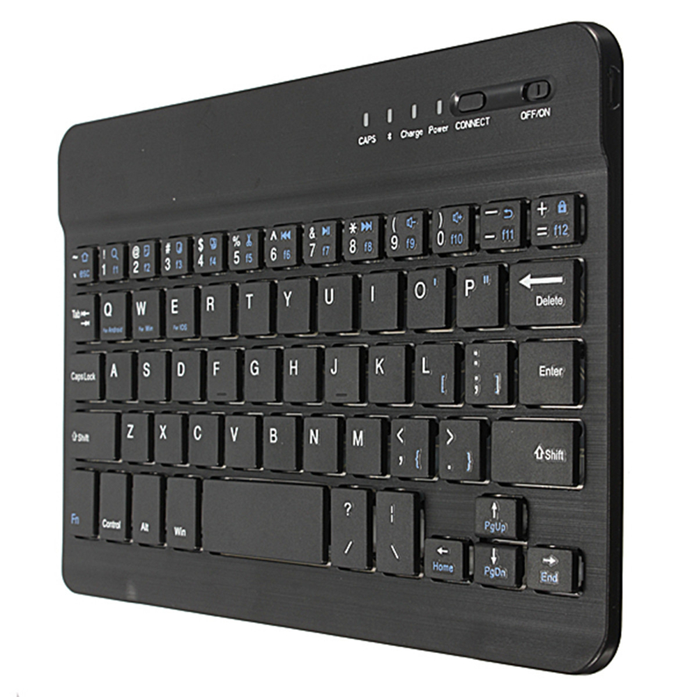 Slim Bluetooth Wireless Keyboard For iPad Apple Mac Computer iOS Windows Android Tablet