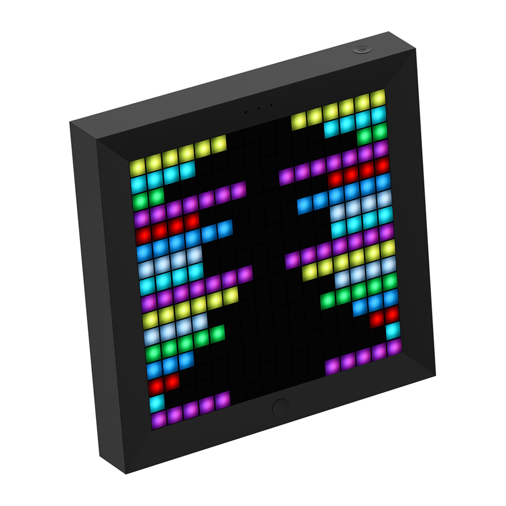 Divoom Pixoo bluetooth Digital Photo Frame Alarm Clock with Pixel Art Programmable LED Display