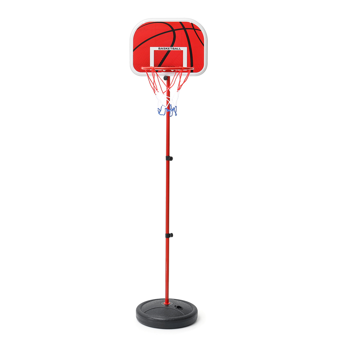 200CM Basketball Hoop Net Ring Adjustable Kit Kids Backboard Stand Game Toy Set