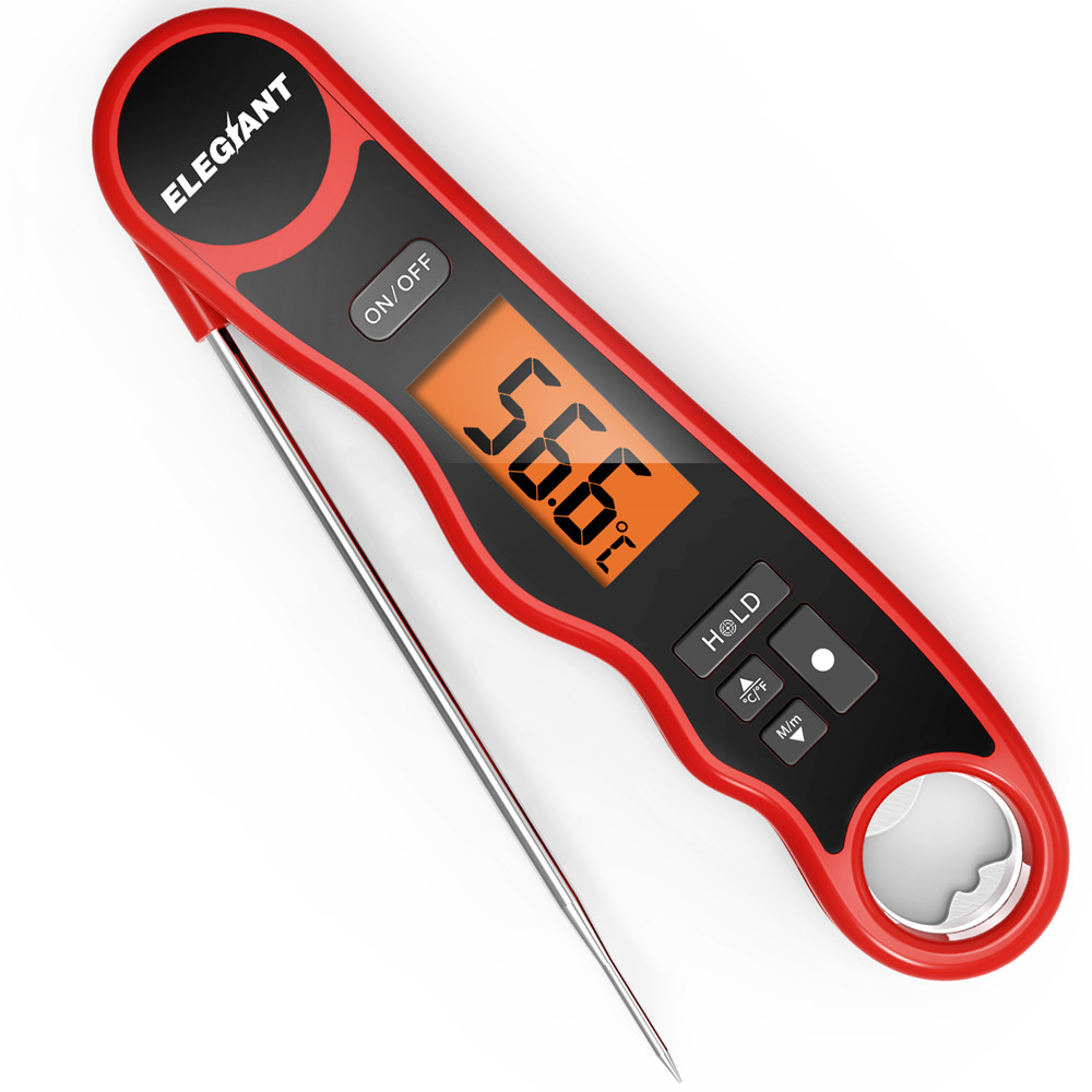 ELEGIANT Meat Thermometer Kitchen Cooking Thermometer Food Thermometer Digital Instant Read Thermometer Barbecue Thermometer