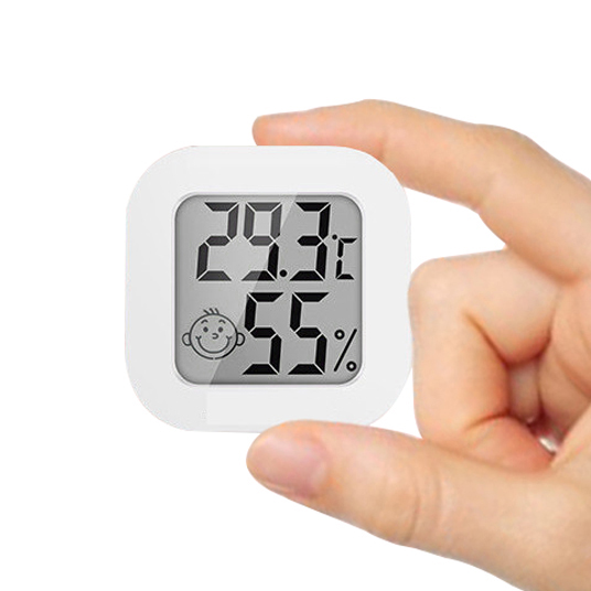 Mini Indoor Thermometer Digital LCD Temperature Sensor Humidity Meter Thermometer Room Hygrometer Gauge