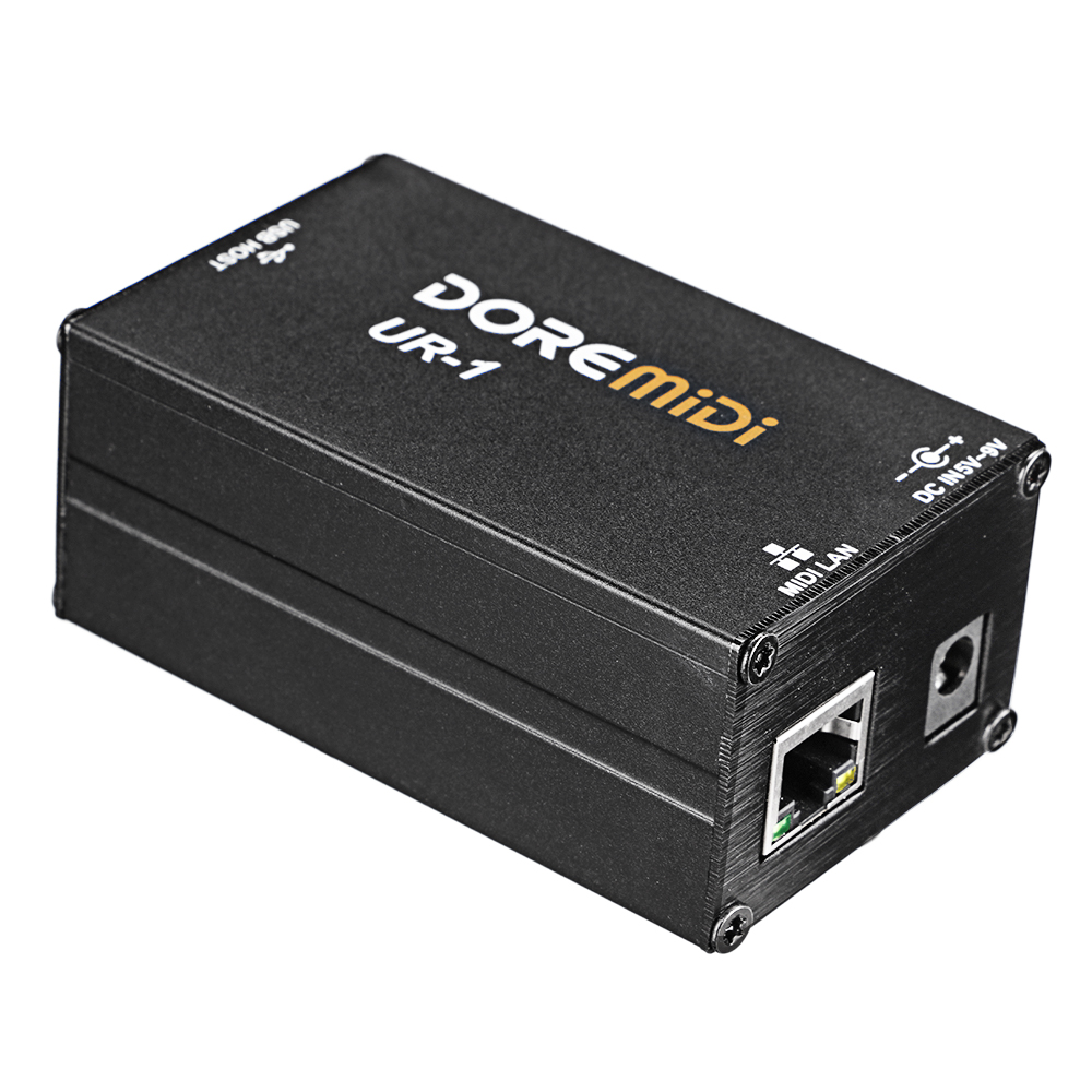 DOREMiDi UR-1 USB MIDI Network Host Box Interface Computer Musical Instrument