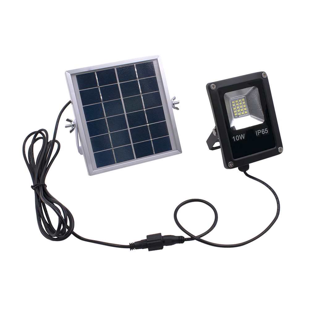 Solar Powered 10W 20LED SMD5730 Waterproof IP65 Remote+Timer+Light Control Flood Light