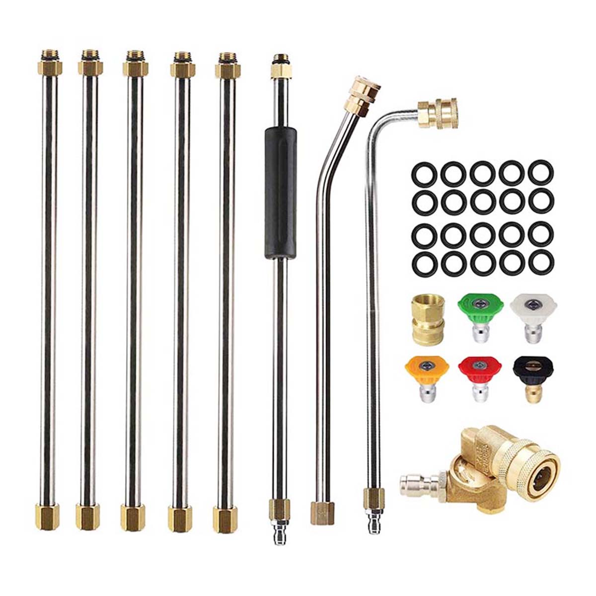 High Pressure Washer Lance Spray Nozzle Water Pump Extension Rod
