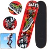 31inch Skateboard Scooter Deck with PVC Wheel High impact Skate Board Ideal For Beginner and Pro