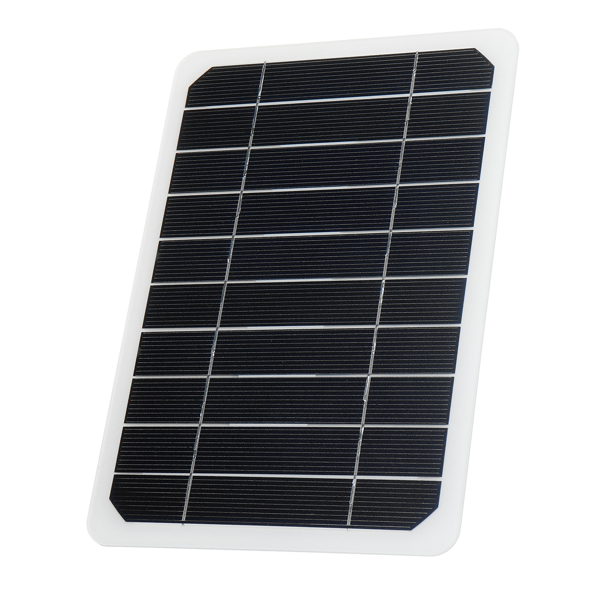 5W 5V USB Monocrystalline Silicon Solar Panel Phone Car Battery Outdoor Charger