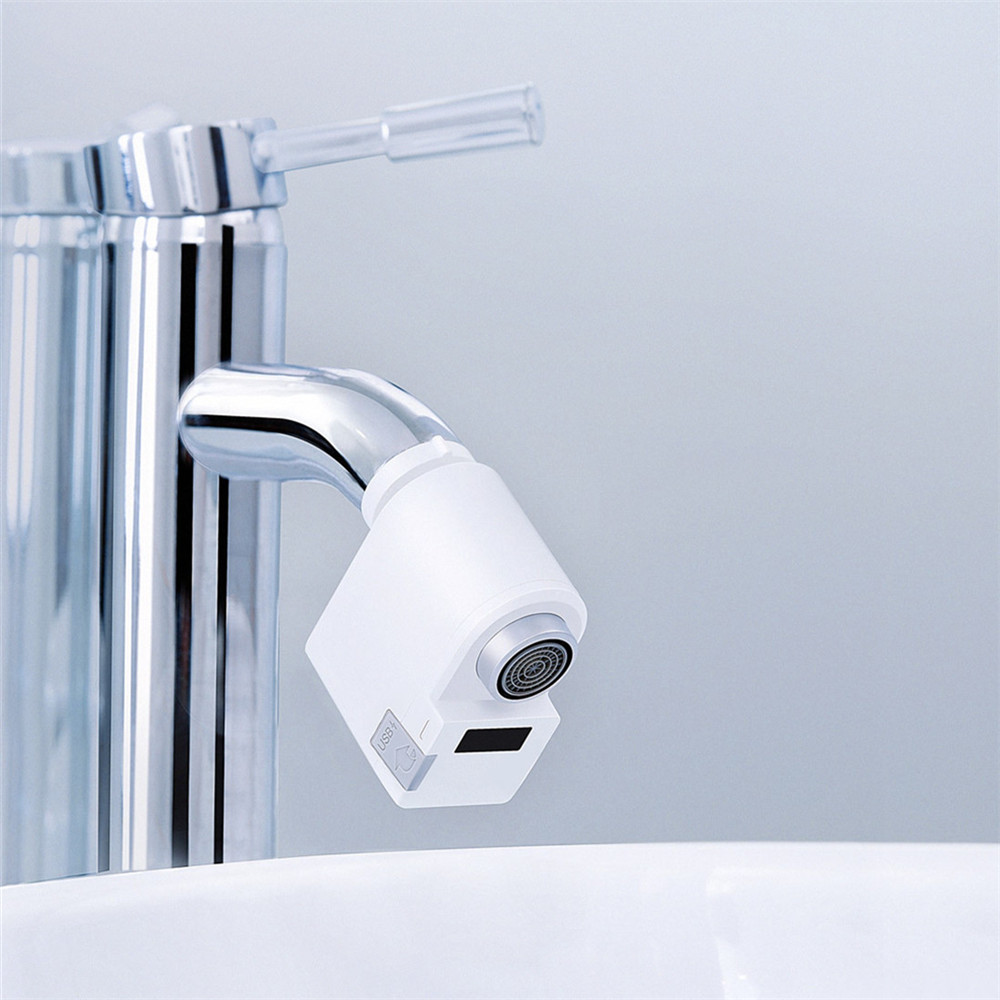 2pcs Xiaomi ZAJIA Automatic Sense Infrared Induction Water Saving Device For Kitchen Bathroom Sink Faucet