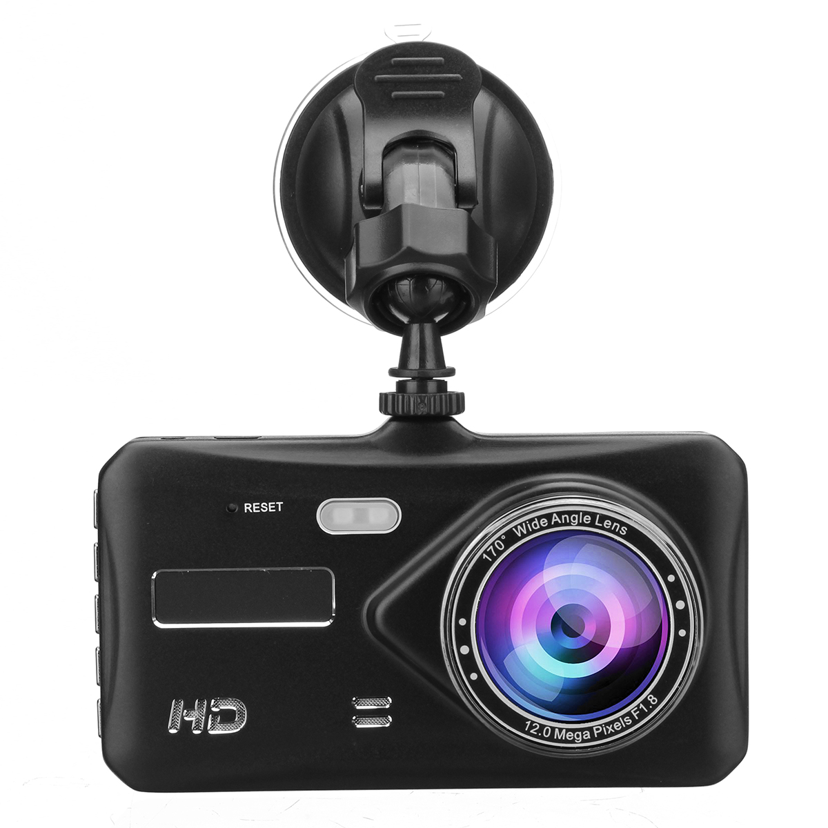4 Inch 1080P HD Car Dual Lens Front + Rear Car Dash Cam DVR Camera Recorder Touch Screen