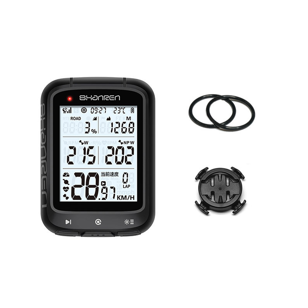 SHANREN Bicycle Computer Wireless bluetooth GPS Speedometer Cadence Heart Rate Power Cycle MTB Road Bike Accessories