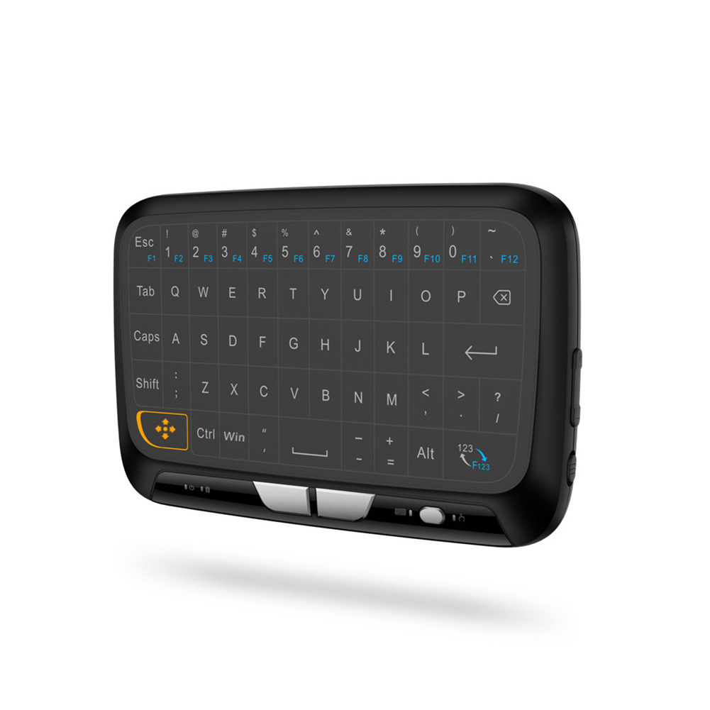 H18 Wireless Mini Keyboard for Smart TV Box Mobile Phone PC 2.4GHz Mini Touchpad Keyboard USB Multi-touch Portable Keyboard