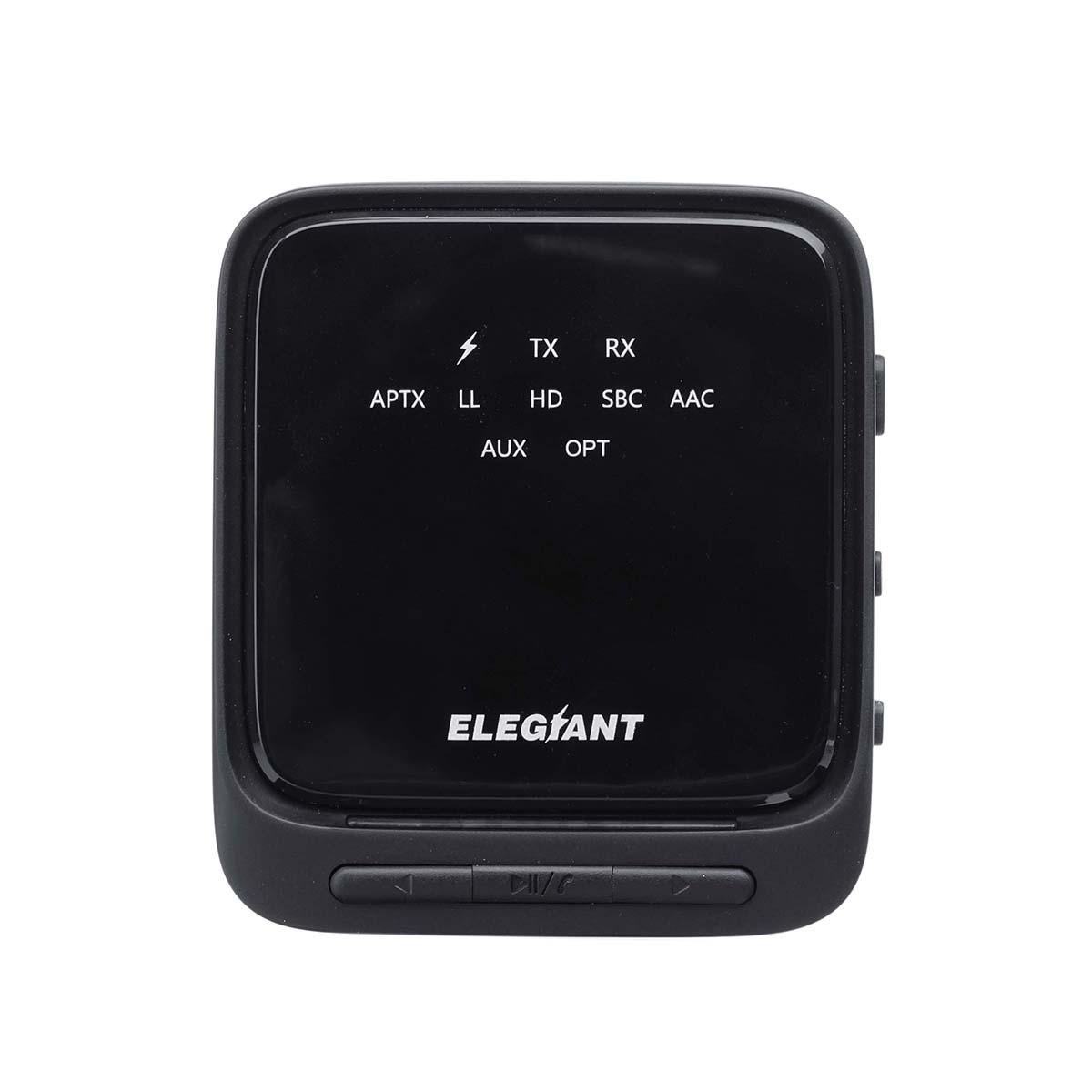 ELEGIANT bluetooth5.0 Transmitter Receiver Wireless Audio Adapter Converter HD LL for TV Car Laptop Stereo Headphone Speaker