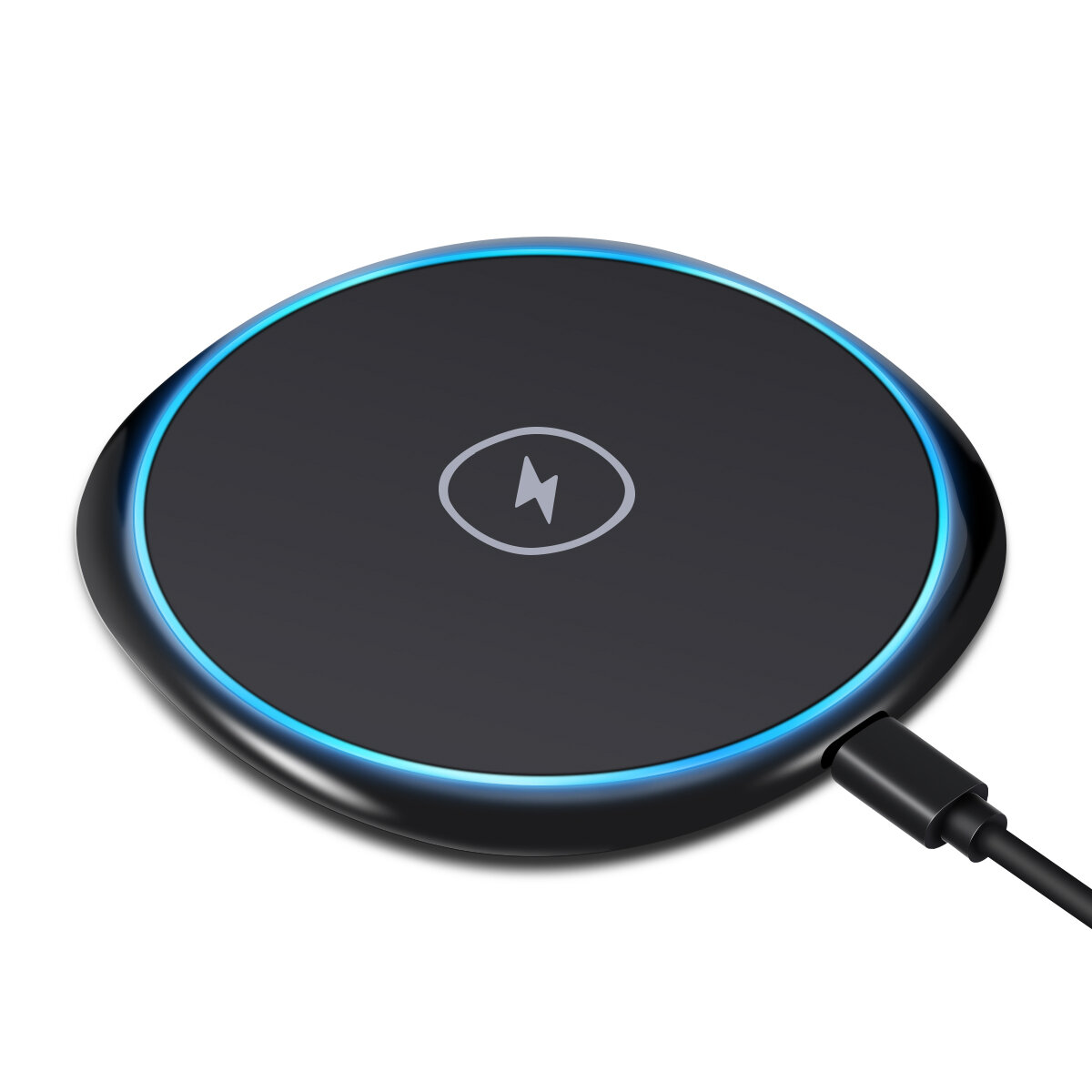 ELEGIANT U6 10W Qi Wireless Charger Fast Charging Pad For Qi-enabled Smart Phones For iPhone 13 13 Mini 13 Pro Max 12 Pro