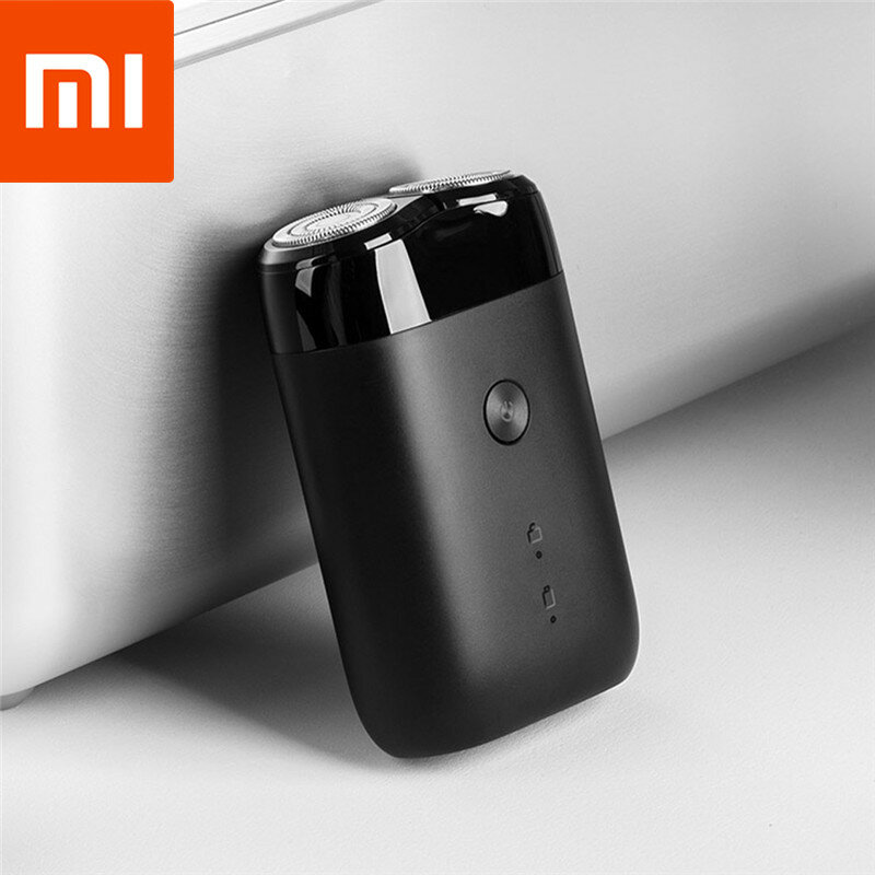 Original Xiaomi Mijia Wireless USB Charging Electric Razor Shaver Blocking Protection IPX7 Waterproof for Men Gift