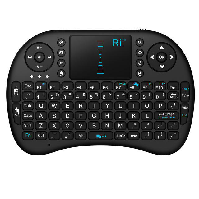Rii I8 2.4G Wireless Mini Keyboard Touchpad Air Mouse for Android TV Box PC