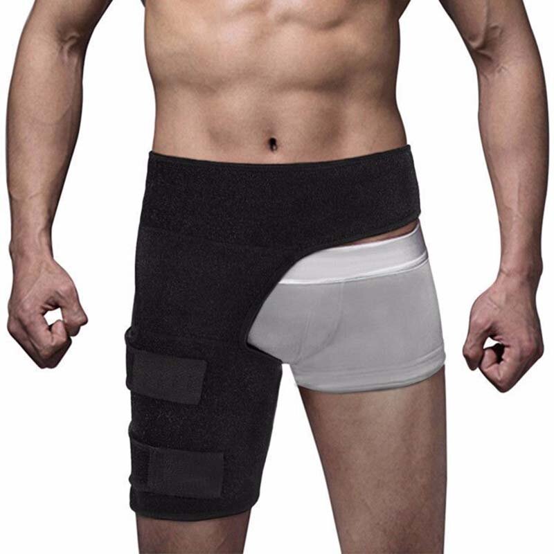 KALOAD Sciatica Nerve Pain Relief Thigh Compression Brace For Hip Joints Arthritis Groin Wrap Brace Protector Belt Legwarmers