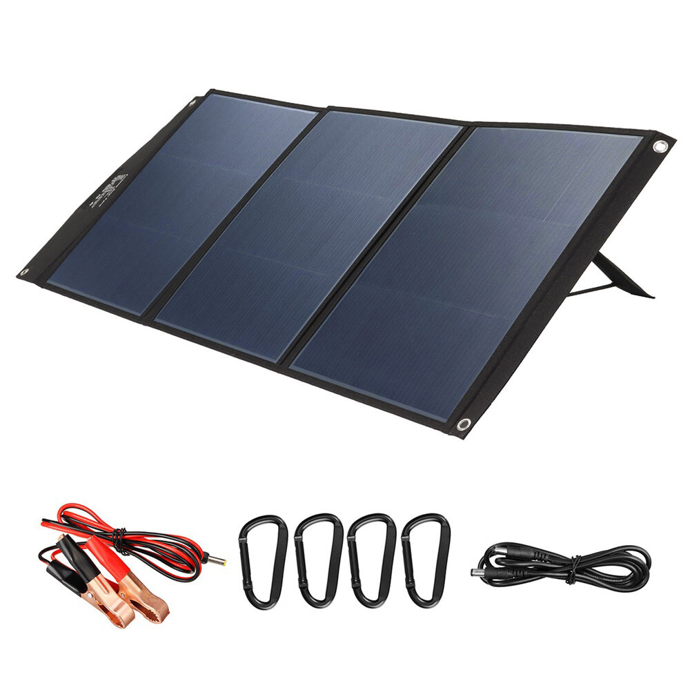 iMars SP-B150 150W 19V Solar Panel Outdoor Waterproof Superior Monocrystalline Solar Power Cell Battery Charger for Car Camping 