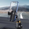 SAYUMAO C4 Dashboard Car Phone Holder 360 Rotatable Suction Cup Base Navigation Bracket Automatic Clamping Stand