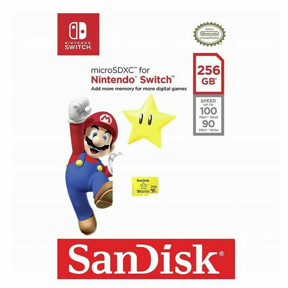 Nintendo Switch Micro SD Card SanDisk 512GB SDXC Genuine Memory - Online Shopping @ Shopping ...